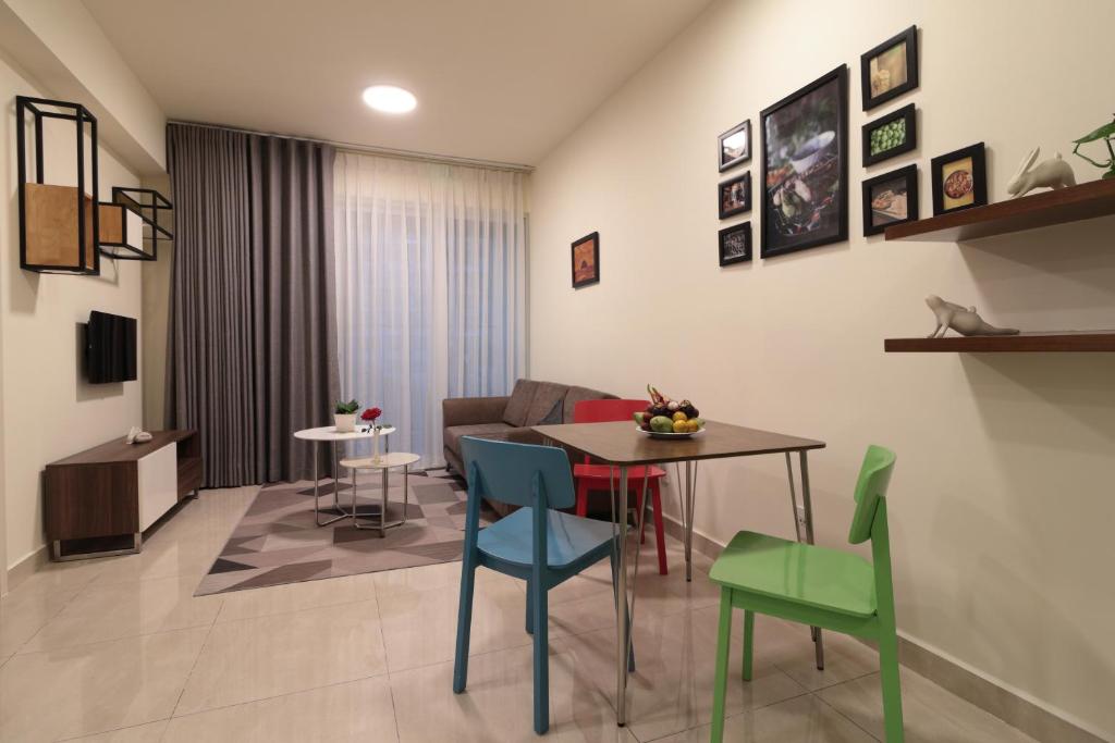 Deluxe apartment with free pool, fitness and yoga