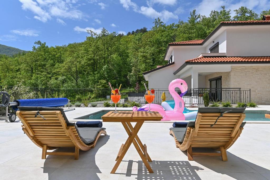 Villa Suzana grijani bazen i biljar na otvorenom photo 2