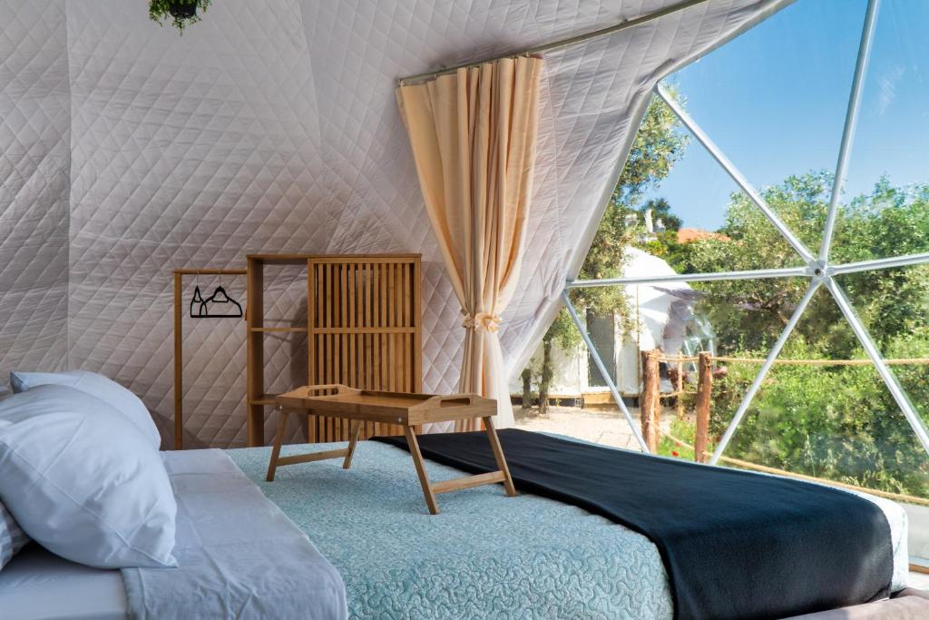 luxury dome tents ikaria ap'esso photo 2