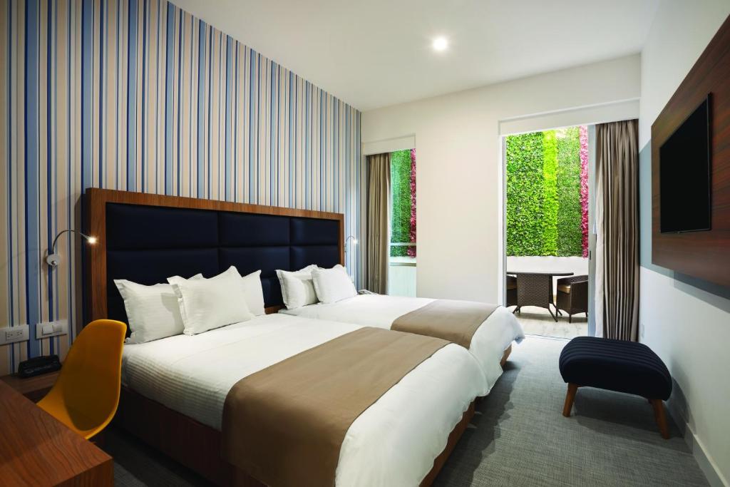 Двухместный (Двухместный номер с 1 кроватью и балконом), Tryp WTC Mexico