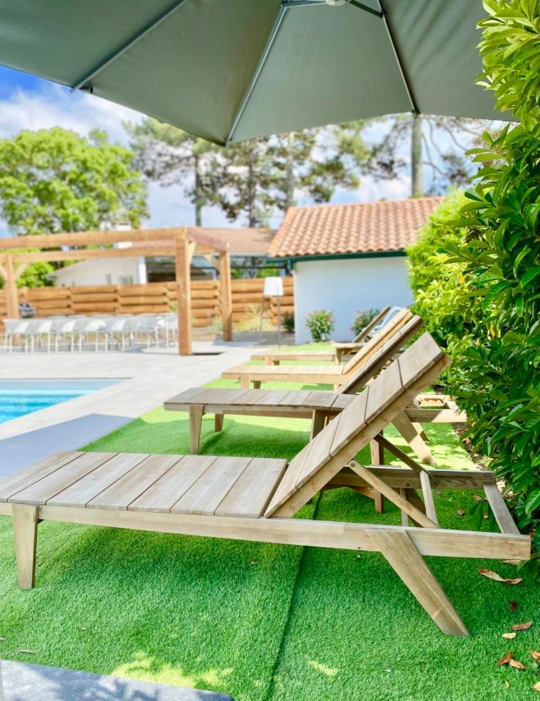Villa familiale proche des plages avec piscine chauffée photo 3