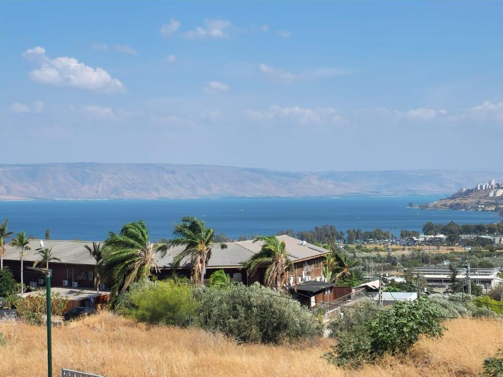 Magdala Infront Sea of Galilee and Mount Harbel photo 4