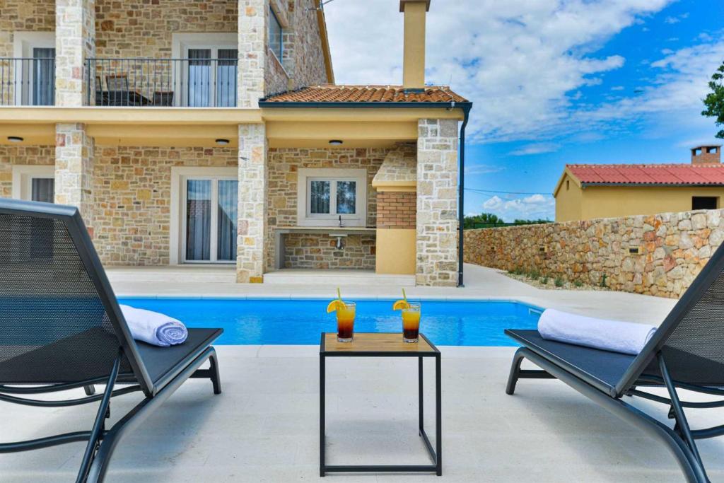 Luxury Stone Villa BANOVI with heated pool photo 1