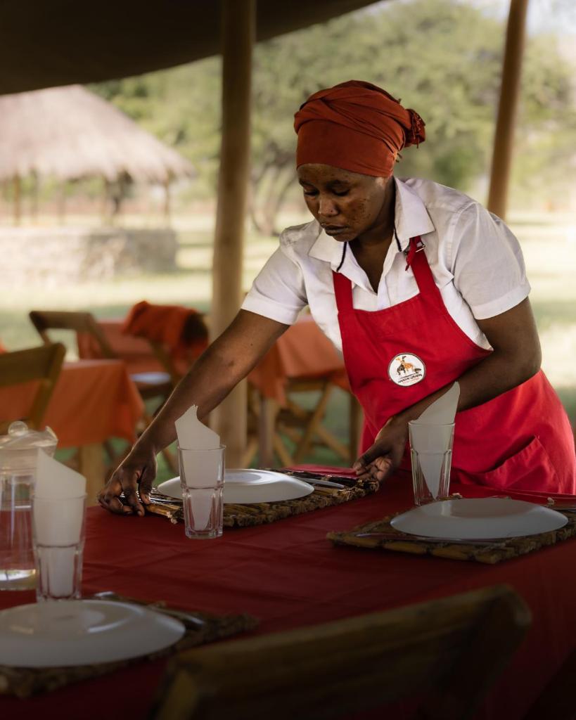 Lake Natron Maasai giraffe eco Lodge and camping photo 2