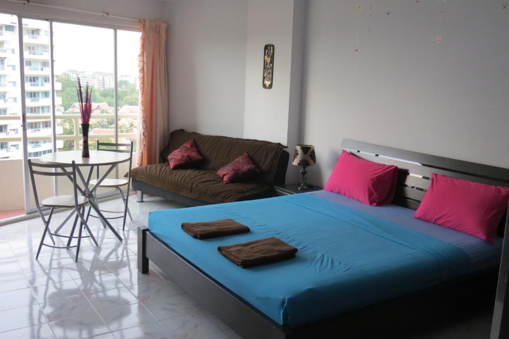 Апартаменты (Апартаменты с видом на море), View Talay 1B Studio