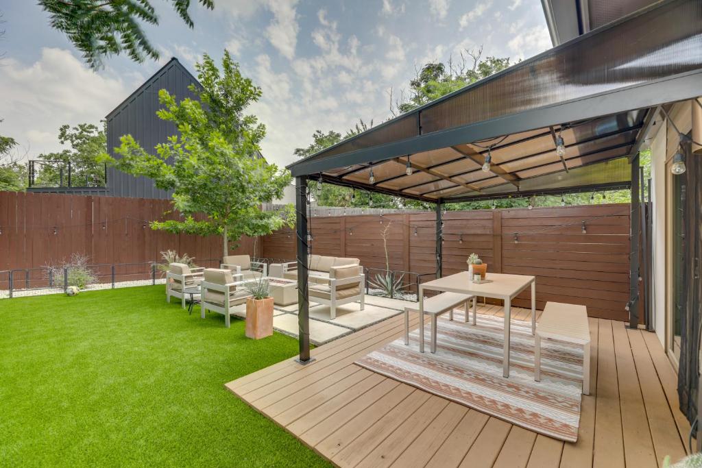 Modern Austin Vacation Rental with Covered Patio