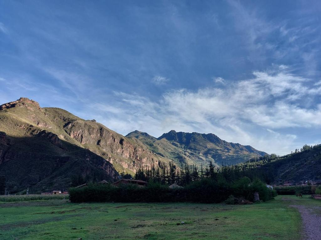 Bungalow Arkupunkuwasi vista a montañas