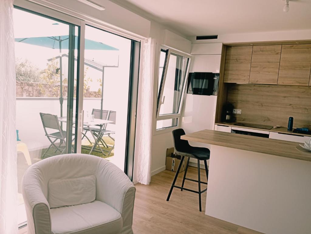 Arradon Golfe du Morbihan Appartement 2 Pièces plain-pied Terrasse photo 4