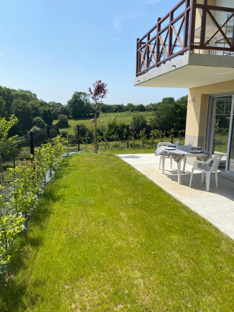 L'Olivier en Baie, T3 de standing avec jardin, vue baie, parking privé