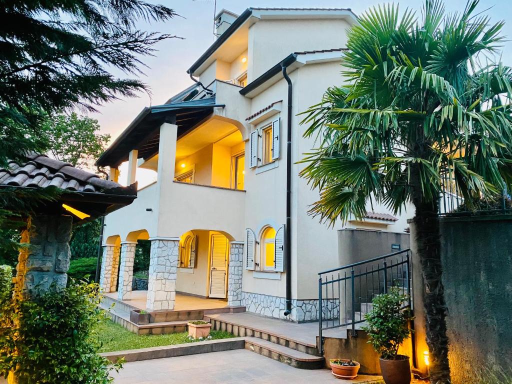 Villa near Opatija with a view of the Adriatic Sea