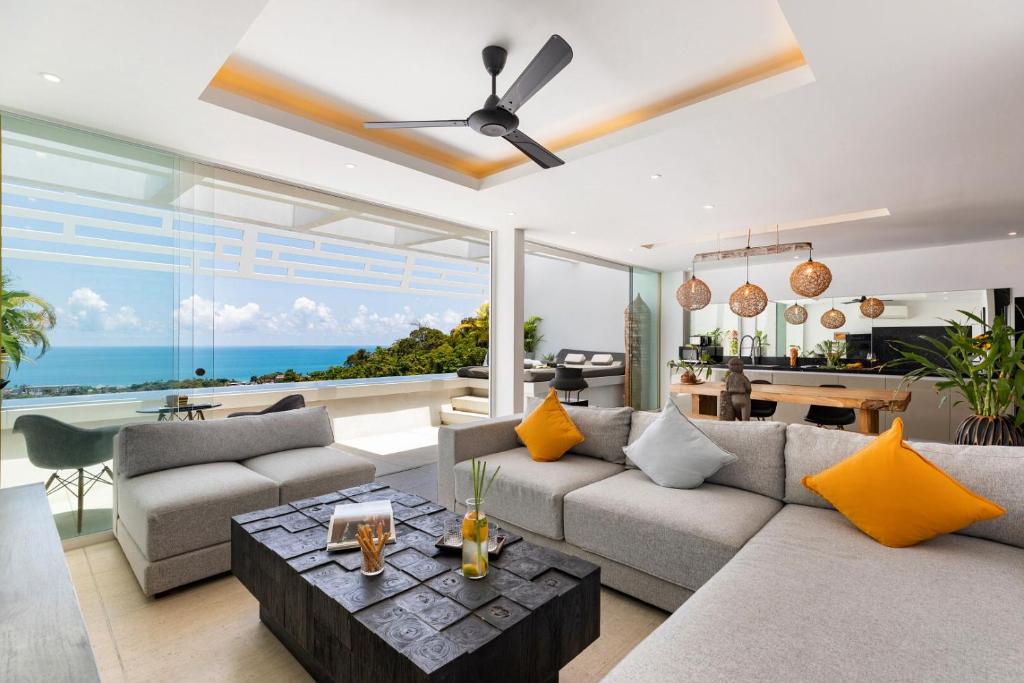 STUNNING SEA VIEW DESIGN LOFT WITH INFINITY POOL - Aqua Villa Samui Atlantis 9 photo 1