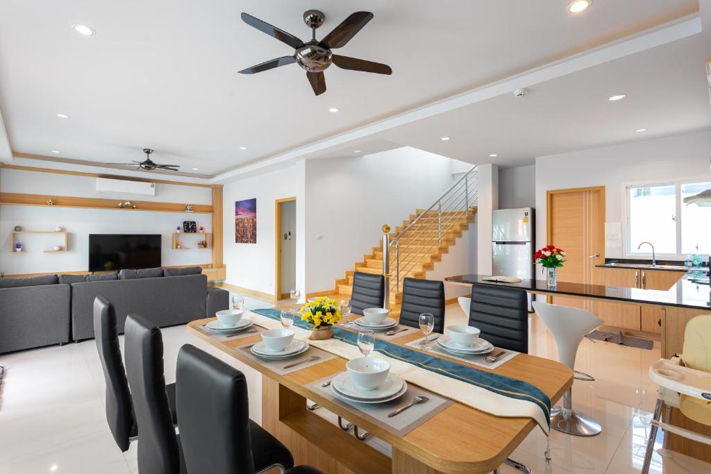 Relax Pool Villa Near Walking Street,jacuzzi ,BBQ 5Bed 6Bath City house54