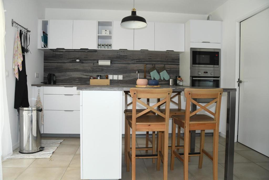 Appartement T3 (plain-pied) et son jardin privatif clos à Vieux Boucau photo 4