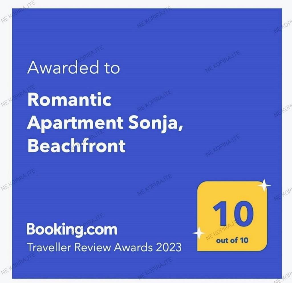 Romantic Apartment Sonja, Beachfront photo 1