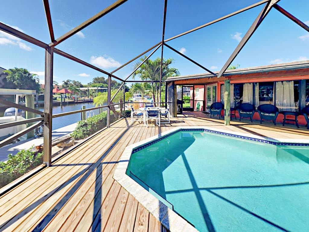 Waterfront Oasis on Private Dock, Pool, & Firepit! image