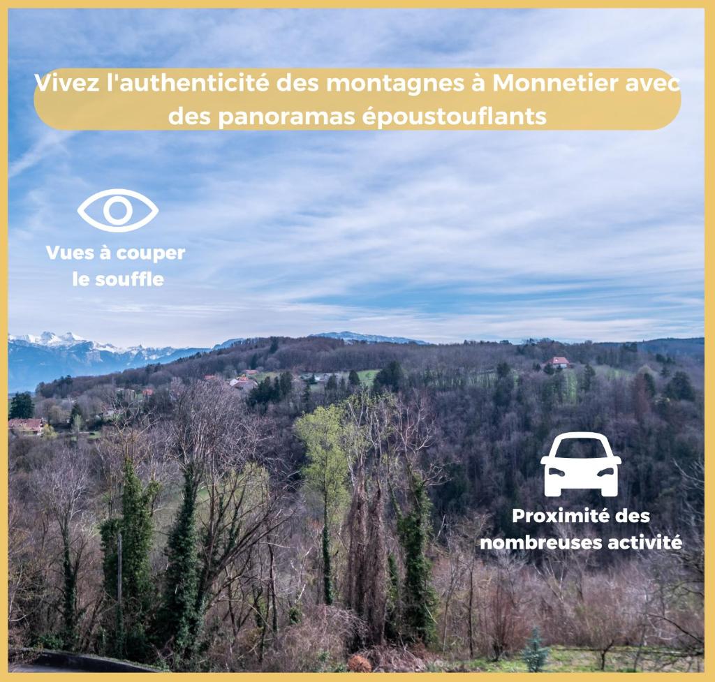 Maison de village T4 3 chambres avec parking gratuit Monnetier-Mornex photo 1