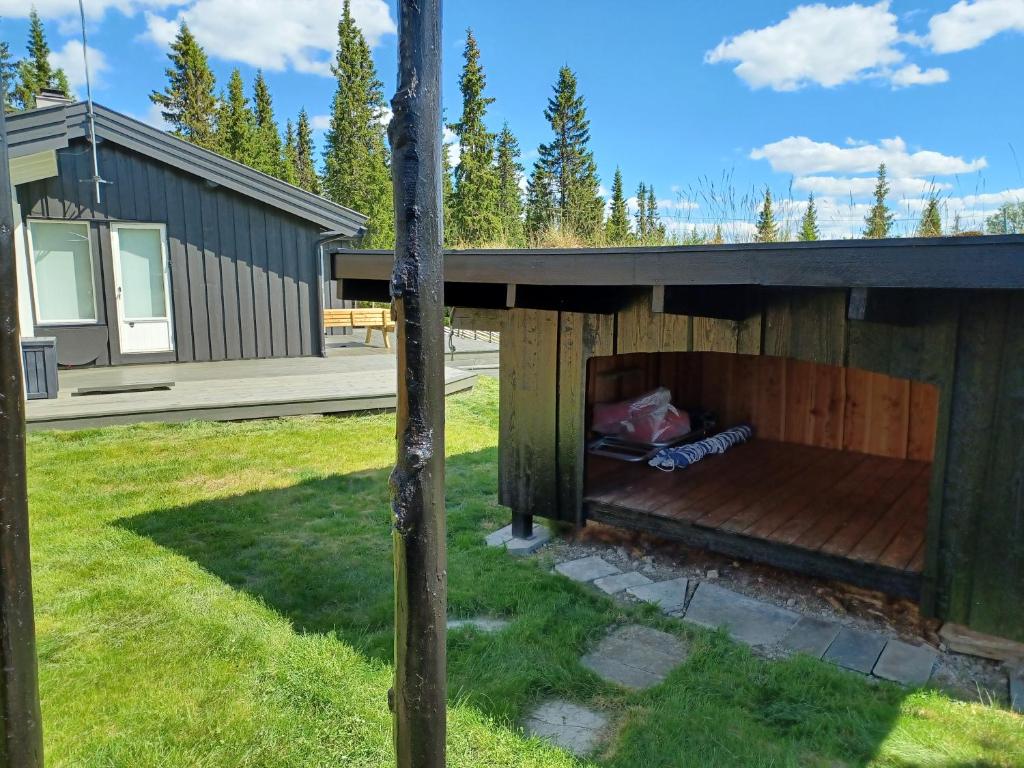 A cozy shelter in beautifull nature photo 1