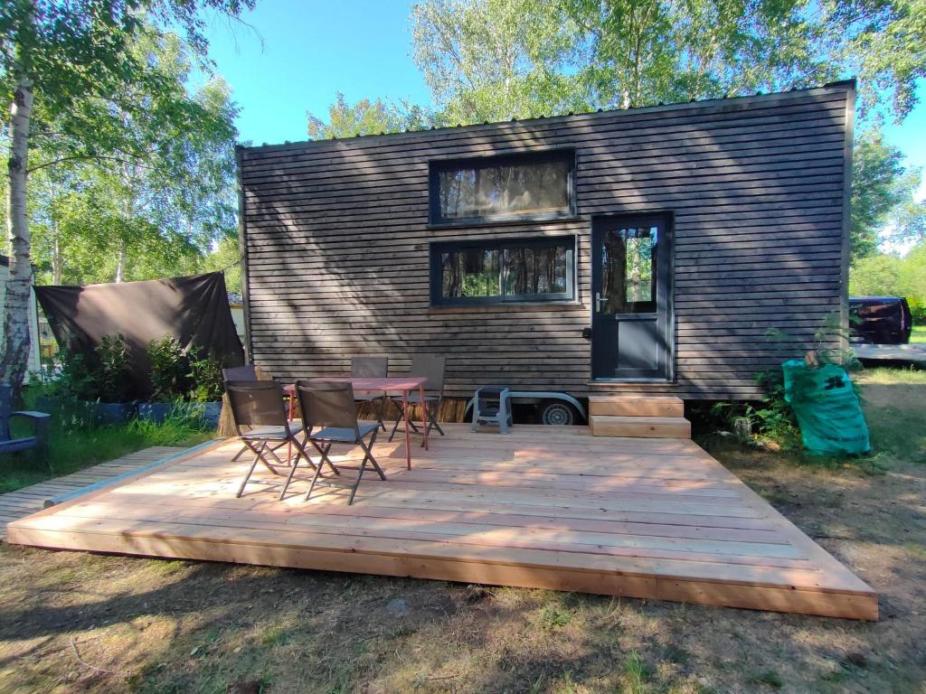 Tiny house ocean photo 1