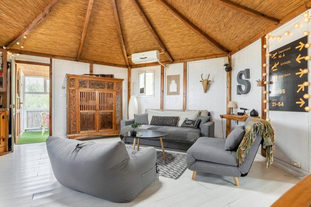 Best View Chillout Cabin In Eco Village Klil photo 1