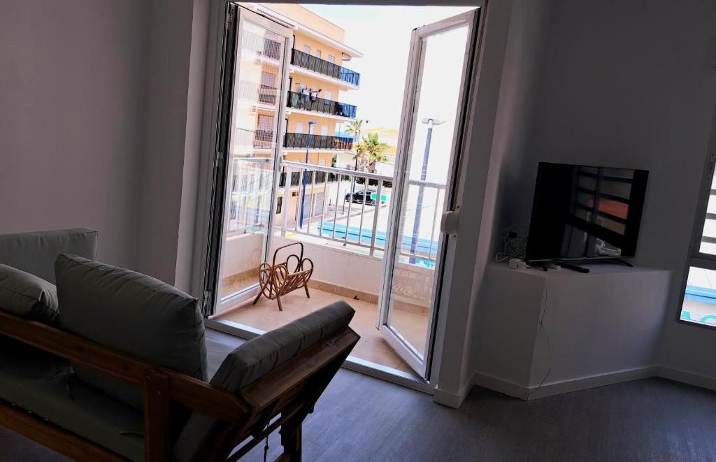 Amplio piso con terraza a 50 m de playa Miramar photo 2