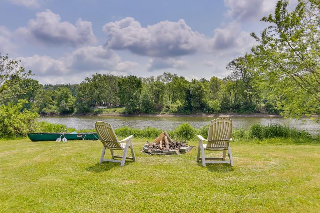 Waterfront Afton Vacation Home with River Views!