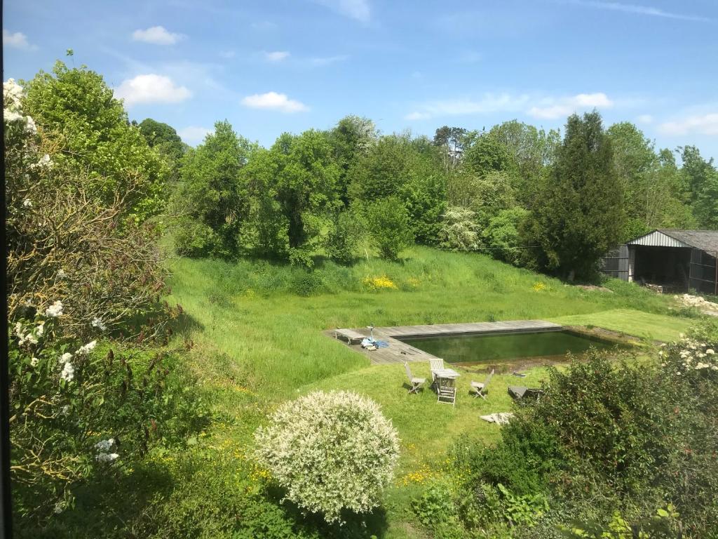 Guest rooms in beautifully renovated 17 century farm
