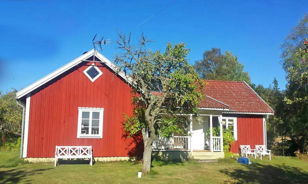 Idyllisches Schwedenhaus