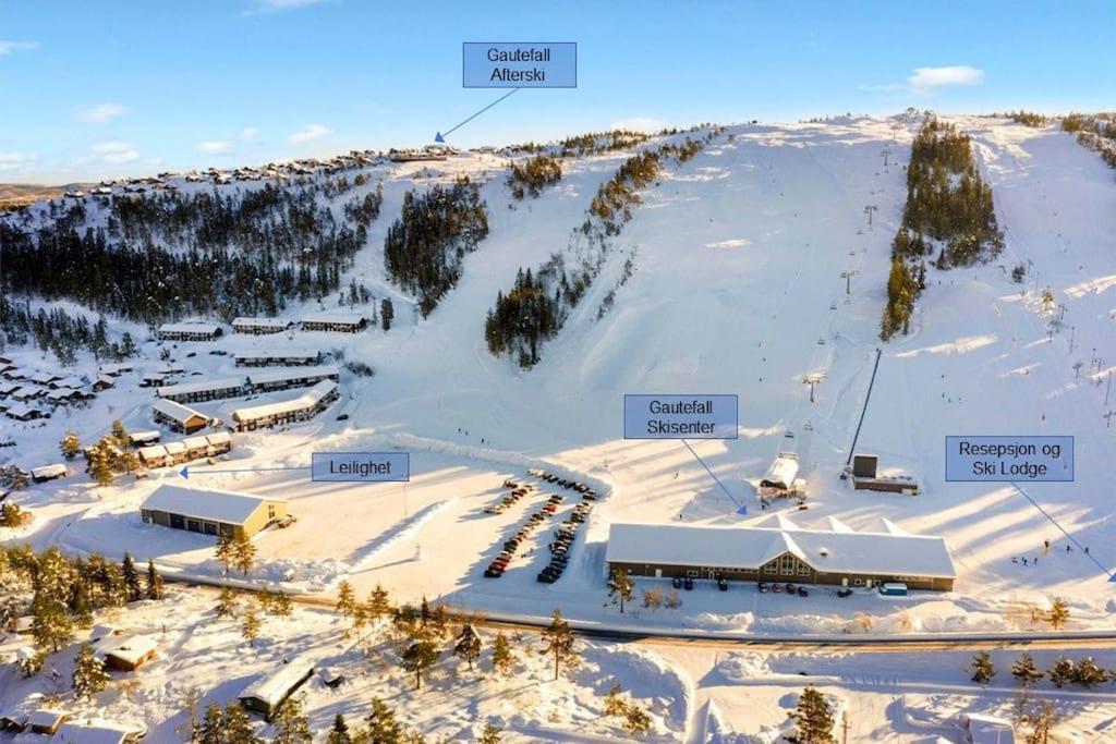 Koselig leilighet i hytteområde på Gautefall photo 1