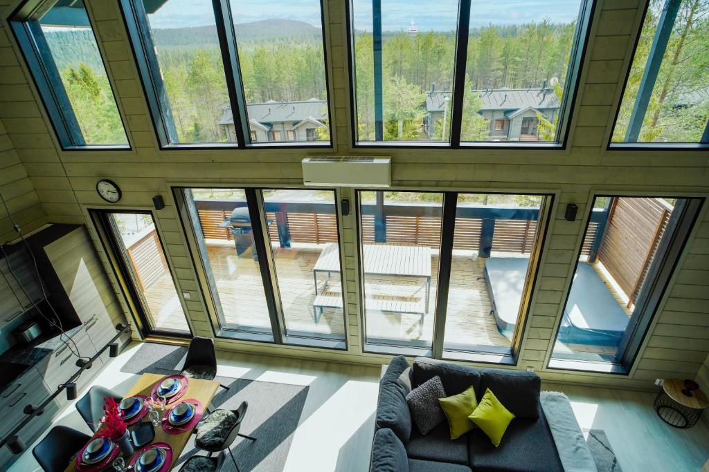 Ruka Twin 3 bedroom Villa with Jacuzzi by Rukalodges photo 4
