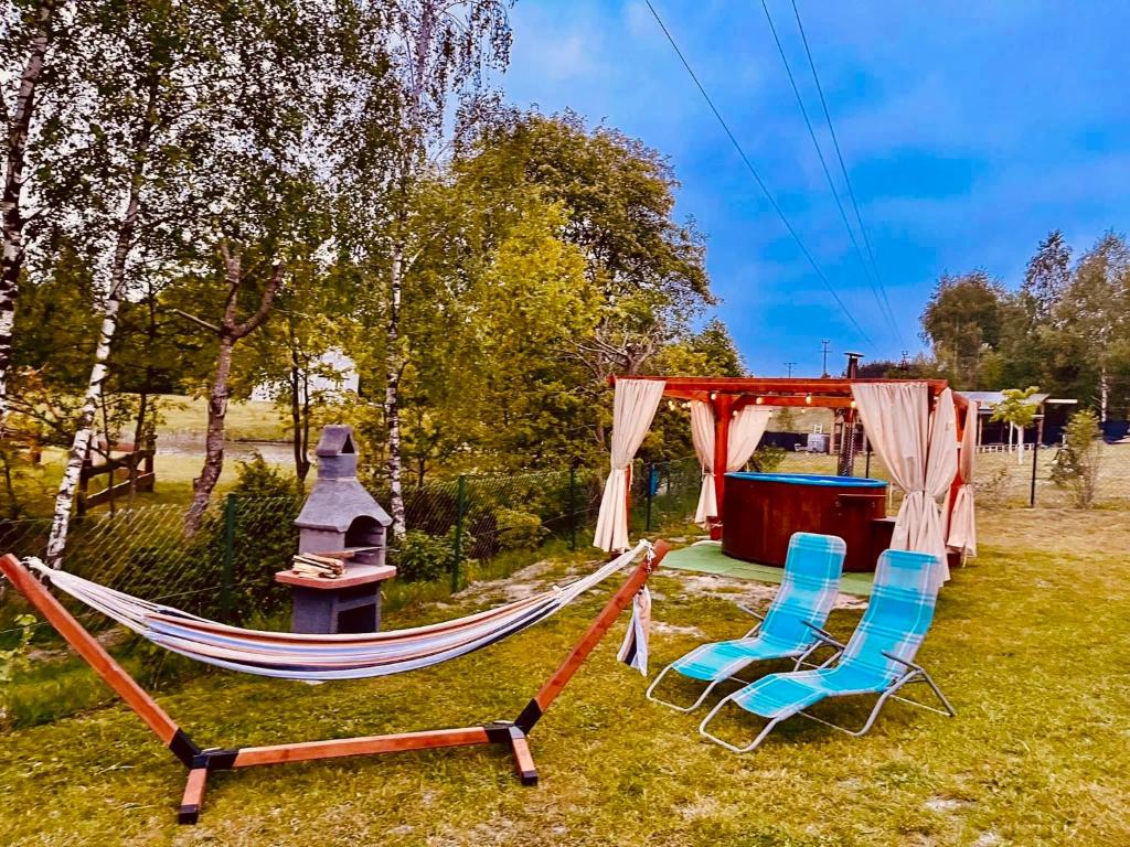 Domek z księżycowego drewna - prywatna balia z jakuzzi na terenie domku na życzenie photo 3