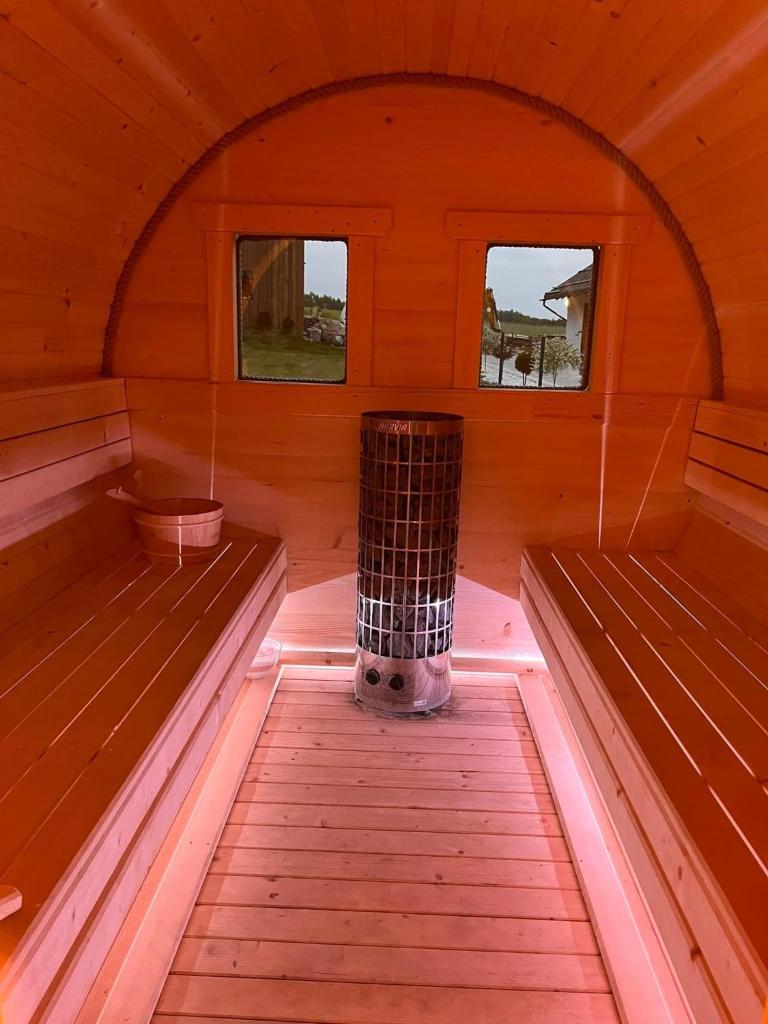 Domek z księżycowego drewna - prywatna balia z jakuzzi na terenie domku na życzenie photo 2