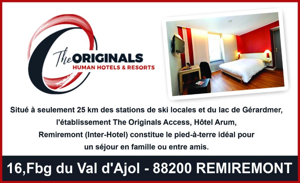 The Originals Access, Hôtel Arum, Remiremont (Inter-Hotel) photo 1