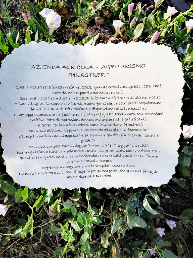 Agriturismo "PIRASTRERI" photo 1