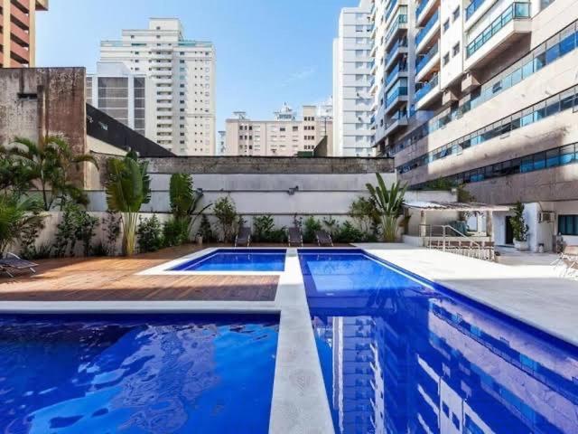 Flat Capitania Varam Guarujá com varanda gourmet photo 1
