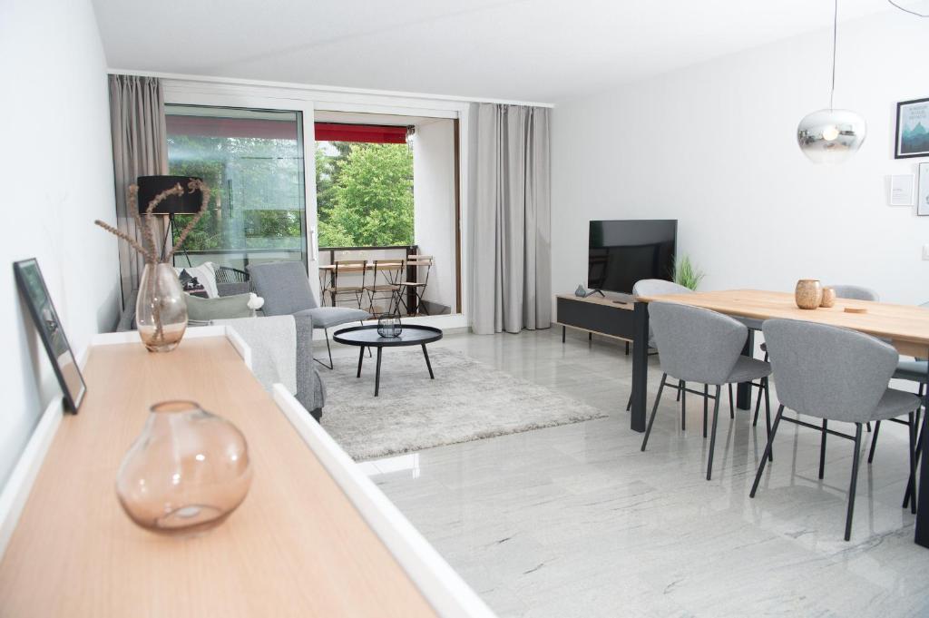 Apartment La Riva 105 Lenzerheide with an indoor Pool photo 2