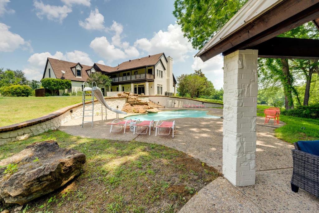 Luxury Texas Villa on 10 Acres with Pool and Pond!