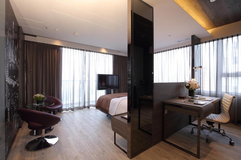 Двухместный (Номер Perkin Grand с кроватью размера «king-size»), The Perkin Hotel