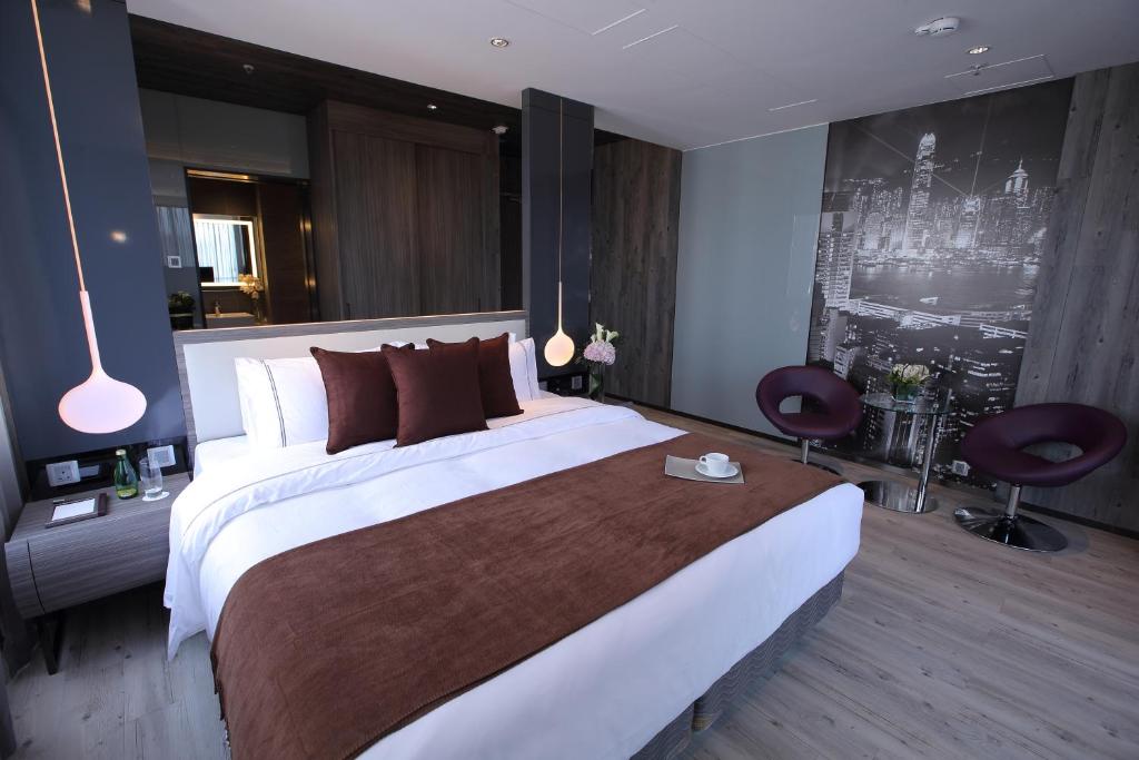 Двухместный (Номер Perkin Grand с кроватью размера «king-size»), The Perkin Hotel