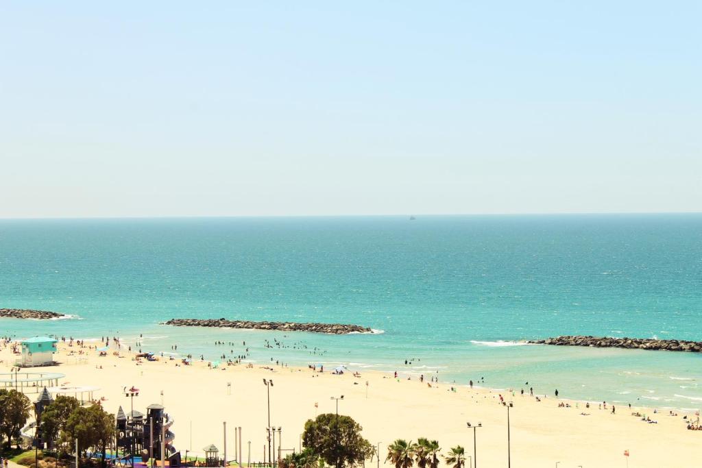 Best Beach View, Gym, Massage Chair, Low Fee For Off-Site Indoor Pool, Spa & Breakfast נוף ים מאלף, כיסא מסאז, חדר כושר, אפשרות לארוחת בוקר כשר, בריכה מקורה, וספא בתשלום ממש מוזל photo 3