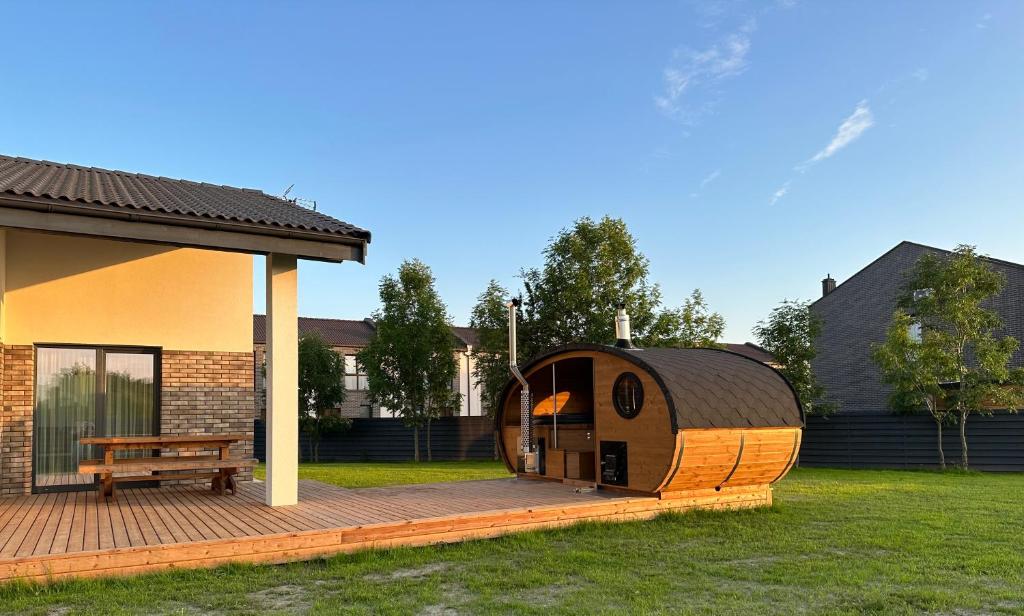 Villa BEBRŲ NAMAI with Hot Tub photo 3