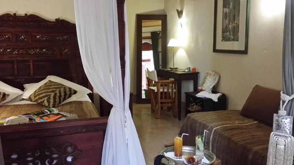 Двухместный (Улучшенный двухместный номер с 1 кроватью), Riad Al Ksar & Spa