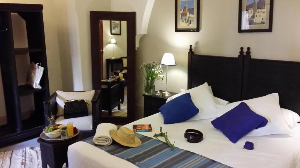Двухместный (Улучшенный двухместный номер с 1 кроватью), Riad Al Ksar & Spa