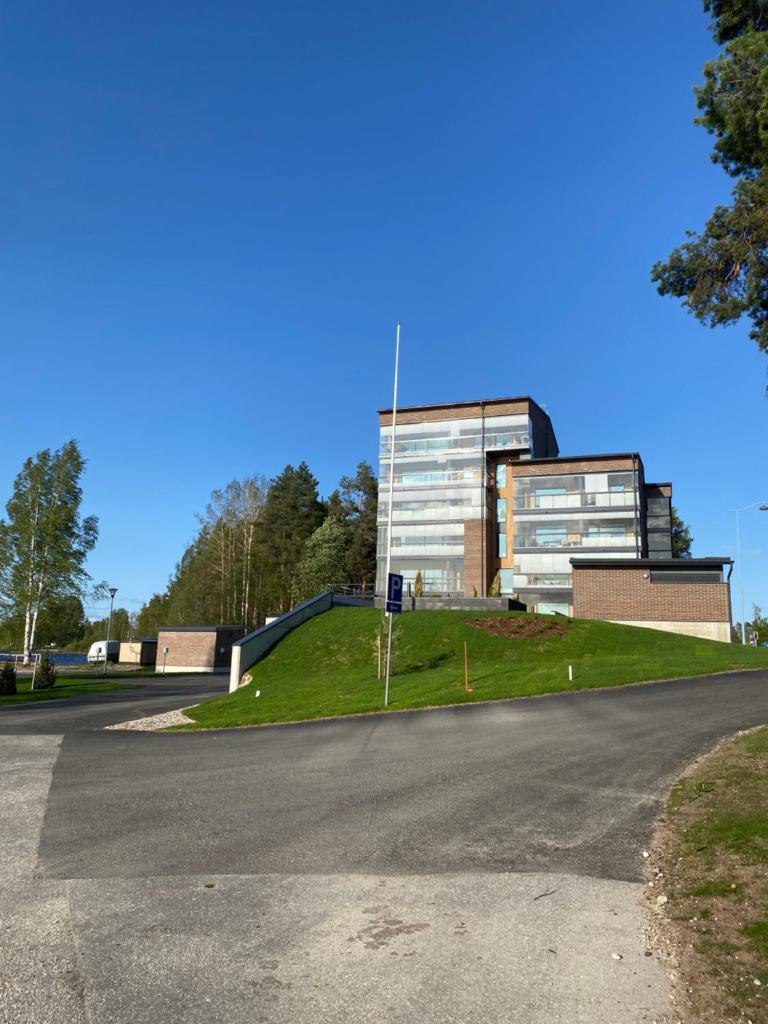 Tyylikäs saunallinen huoneisto Sotkamon satamassa photo 3