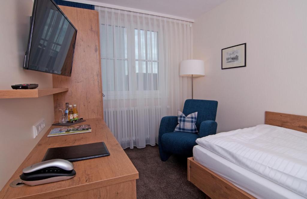 Одноместный (Одноместный номер «Комфорт»), Gasthof Landhotel Hirsch