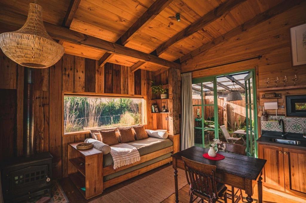 Casita boutique con tina exterior photo 3
