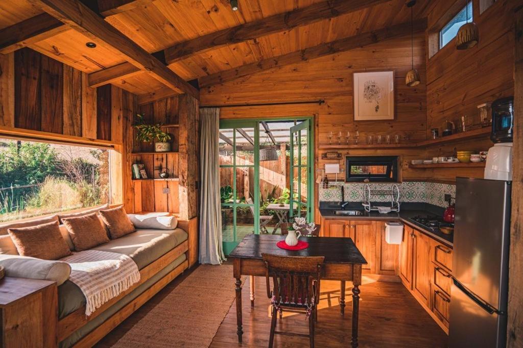 Casita boutique con tina exterior photo 2