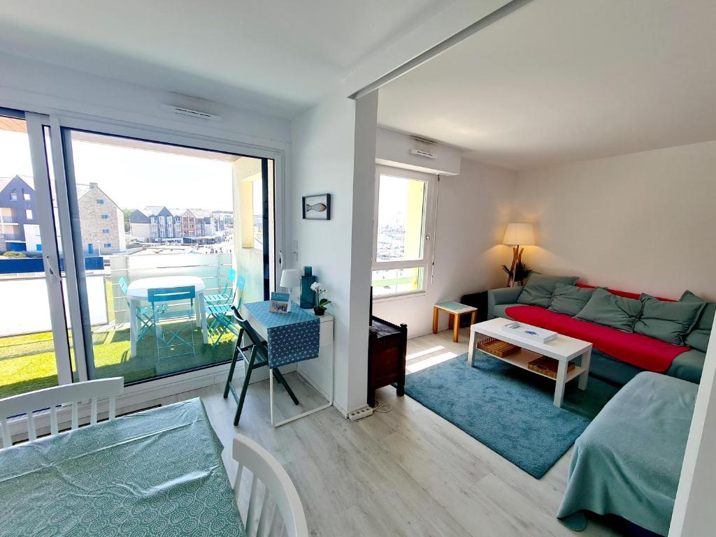 Ref 117 - Appartement duplex pour cinq personnes vue port Crouesty avec piscine photo 2