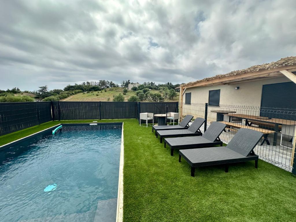 Casa Lamaghjone - Villa T4 avec piscine chauffée à 3,5km de la mer photo 2