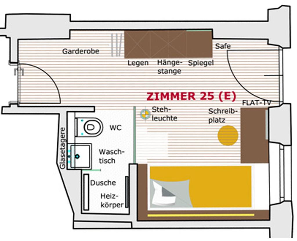 Одноместный (Одноместный номер), Basic Hotel Innsbruck