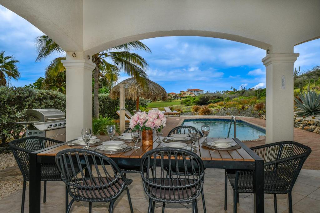 NEW Gorgeous Listing with Hot Tub Golf Course View in Tierra del Sol photo 4